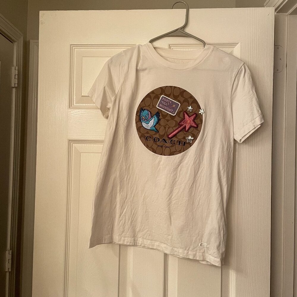 Disney X Coach Signature Princess Patches T Shirt